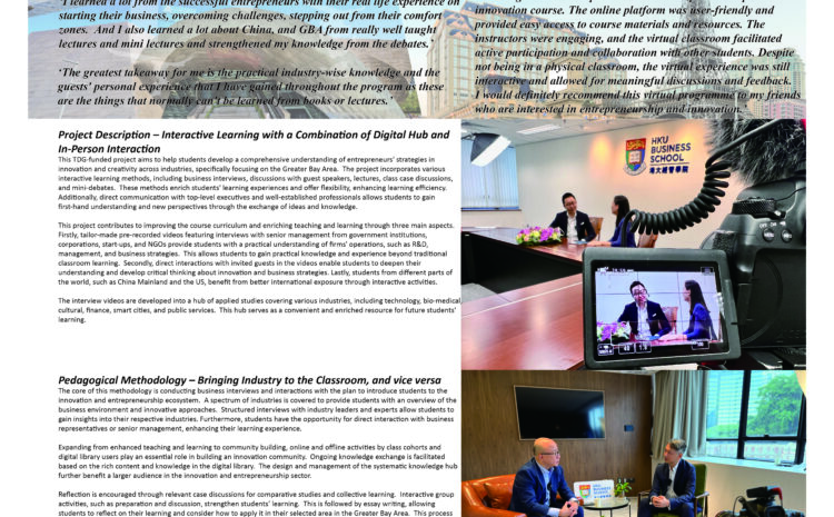  Empowering Innovation and Entrepreneurship Learning and Community Building through Interactive Digital Case Research Videos Hub