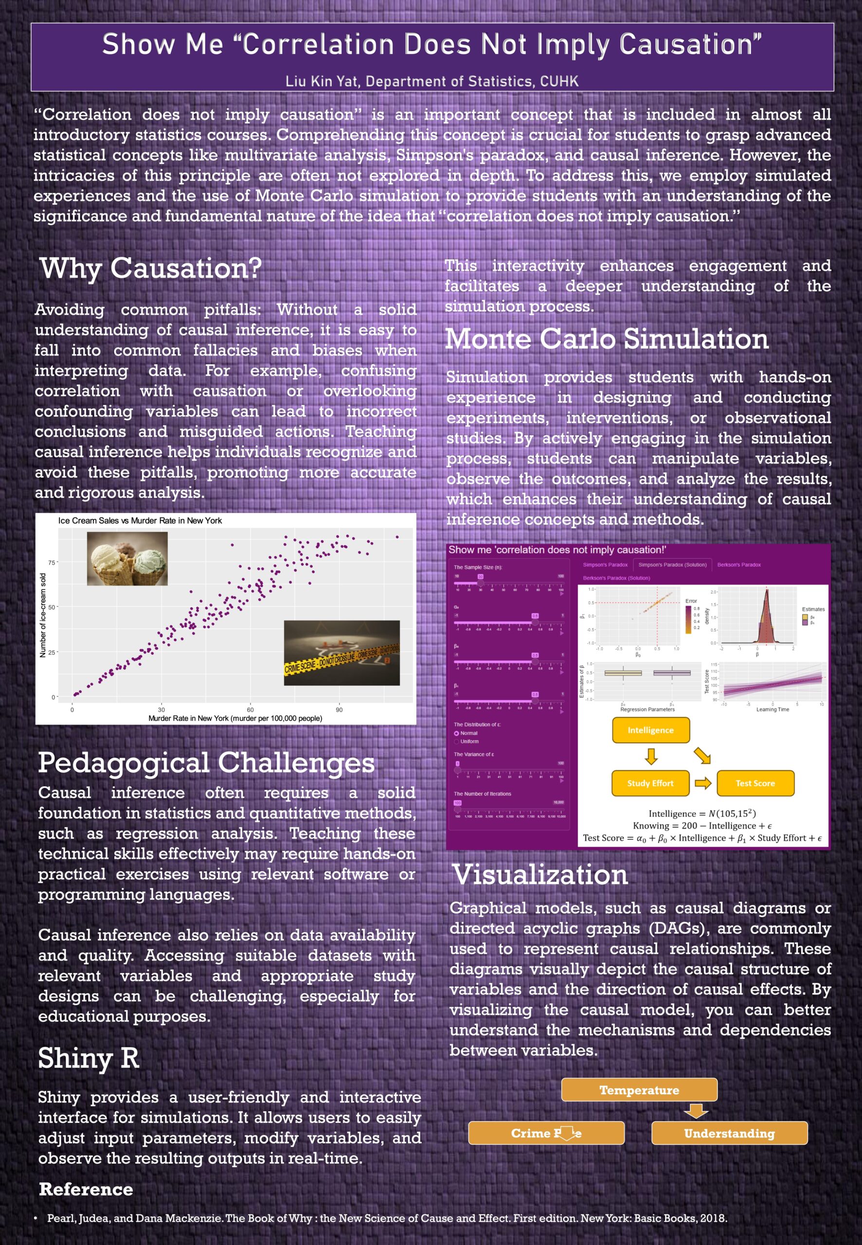 Exploring “Correlation Does Not Imply Causation” in Introductory Statistics